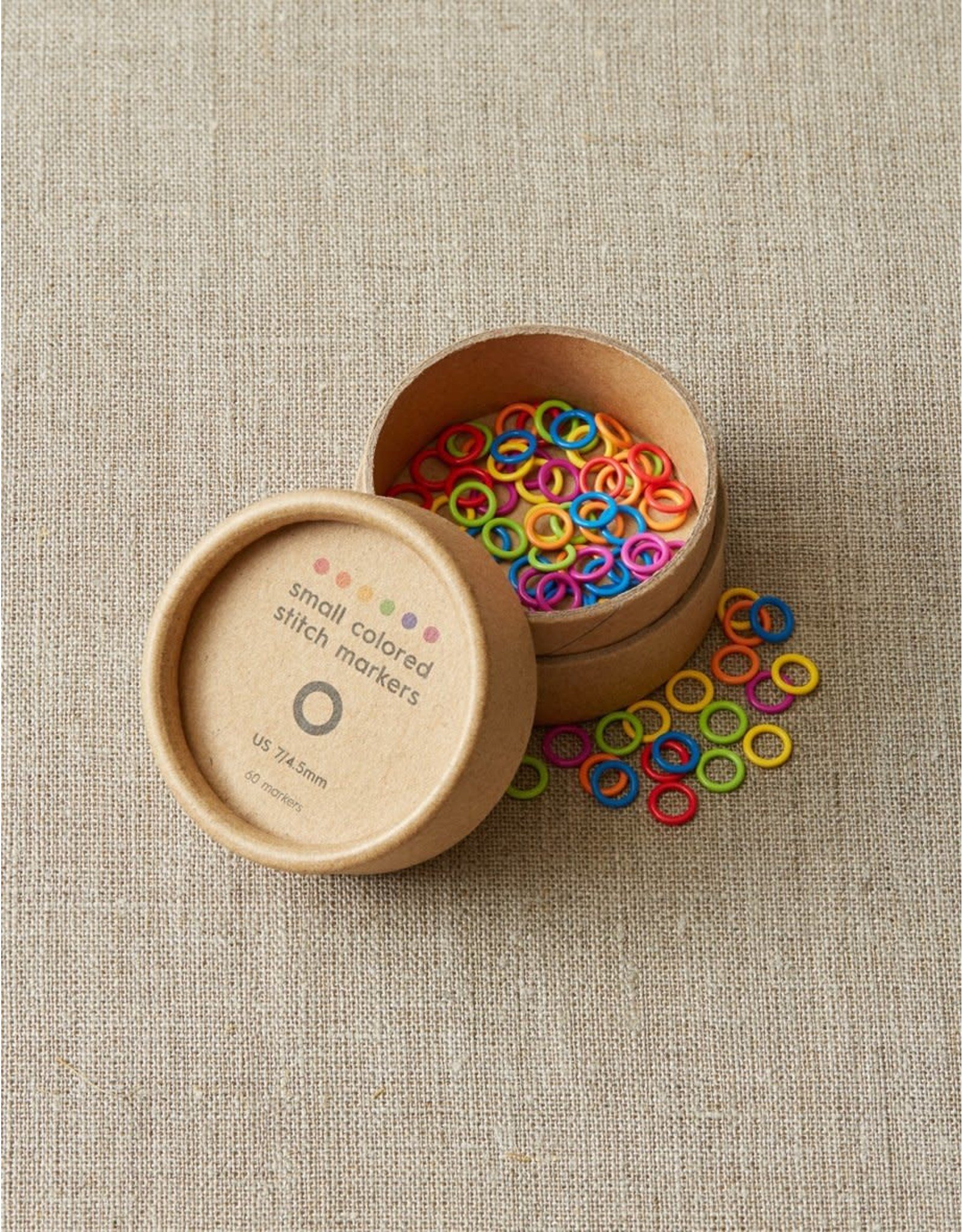 Small Colorful Ring Stitch Markers by Cocoknits