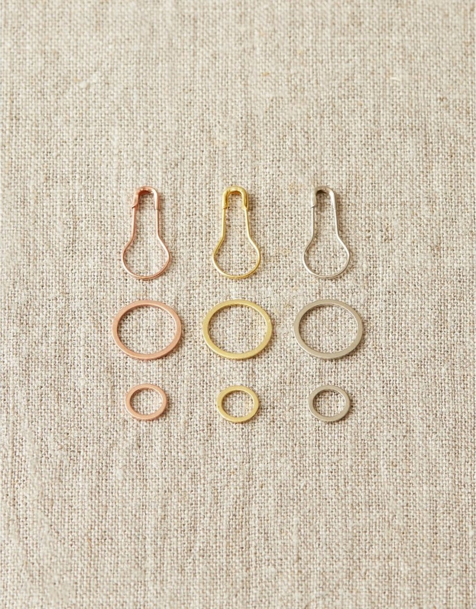 Precious Metal Stitch Markers by Cocoknits