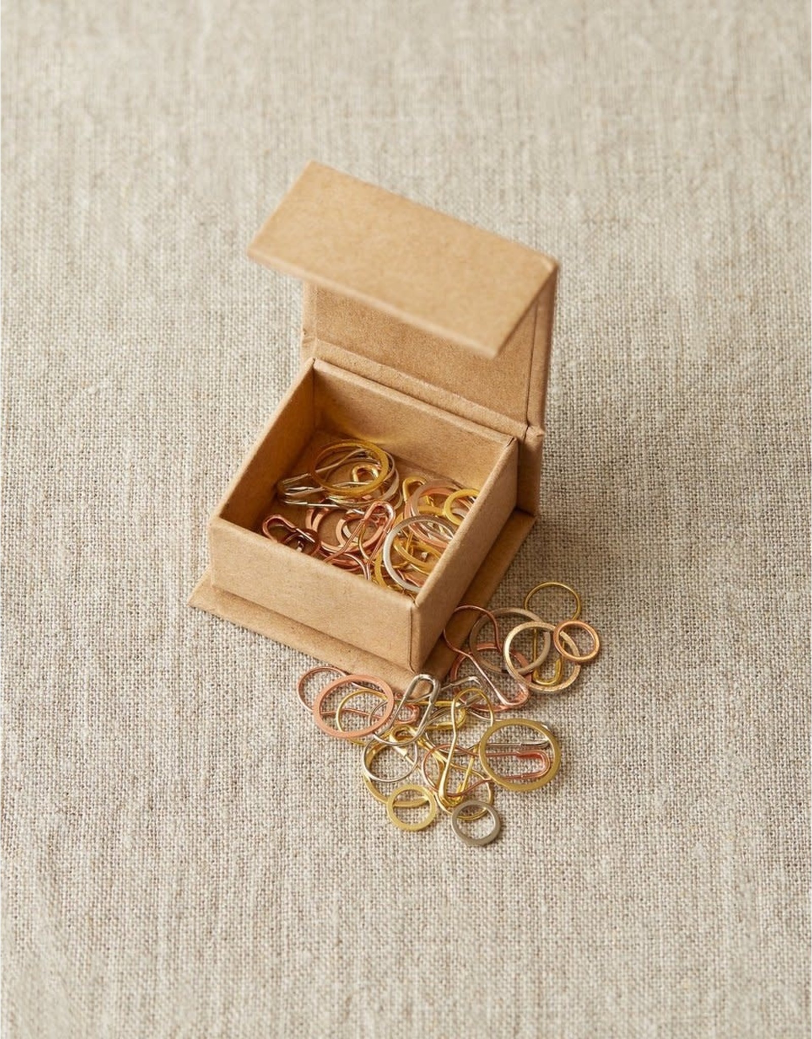 Precious Metal Stitch Markers by Cocoknits