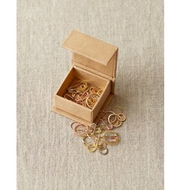 Precious Metal Stitch Markers by Cocoknits