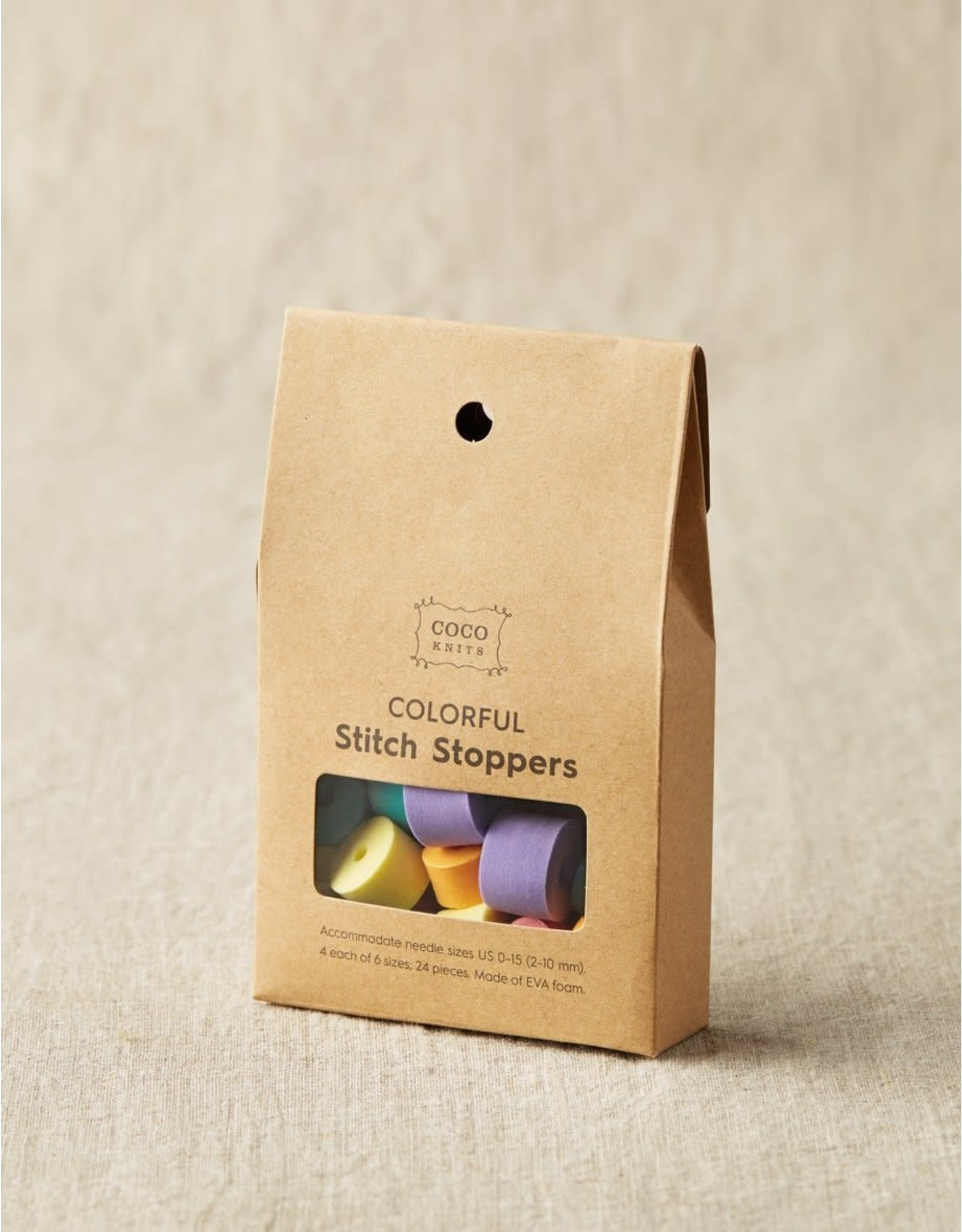 Needle Stitch Stoppers - Colorful by Cocoknits