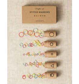 Flight of Stitch Markers by Cocoknits