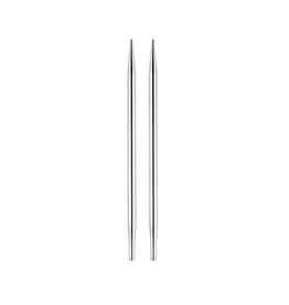 Nova size US 10 interchangeable needle tips for 24" cords and up.