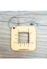 Mini Tool - 1" Gauge Swatch Ruler by Katrinkles