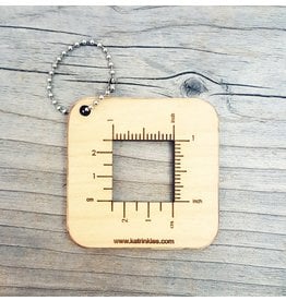 Mini Tool - 1" Gauge Swatch Ruler by Katrinkles