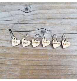 Instruction set of stitch markers by Katrinkles