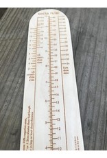 Argyle Sock Ruler by Katrinkles