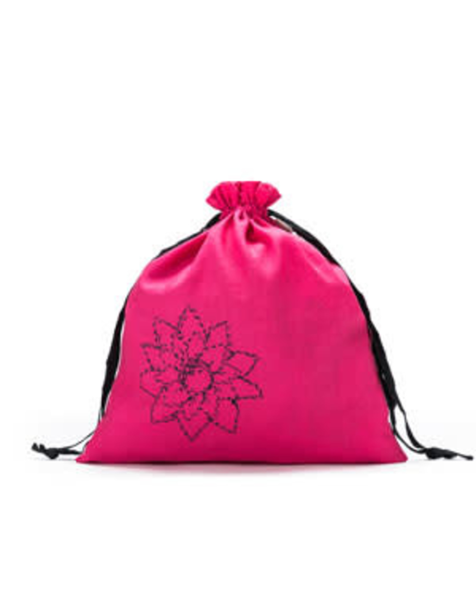 Della Q Della Q - Project Bag Large - Fuchsia Linen Brights