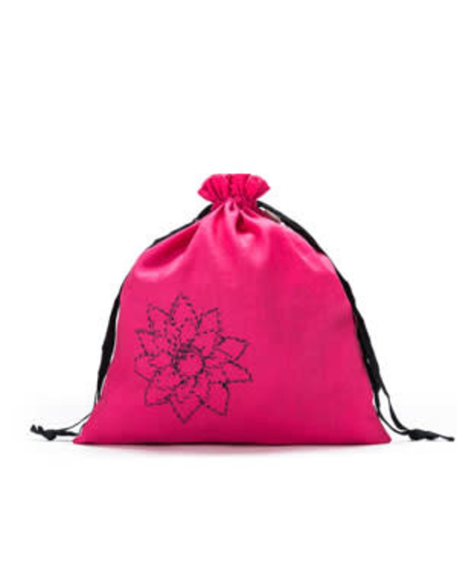 della Q Project Bag Large - Fuchsia Linen Brights - Della Q