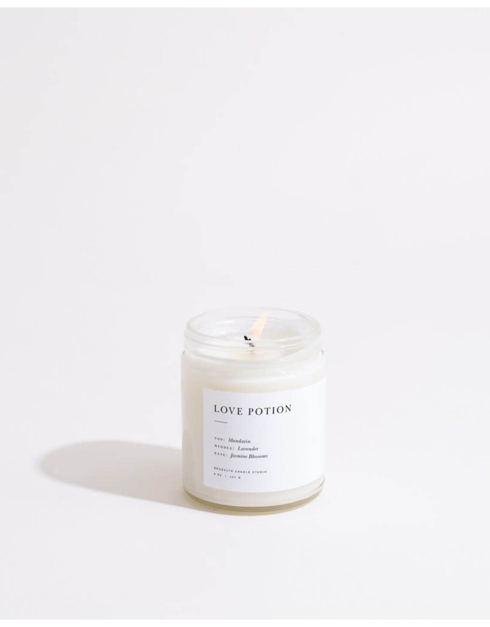 Brooklyn Candle Studio Love Potion - Minimalist Jar Candle - Brooklyn Candle Studio