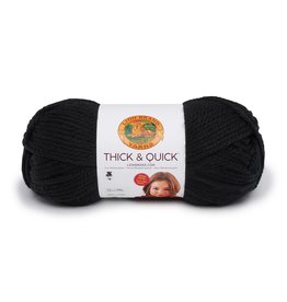 Black - Wool Ease Thick and Quick - Lion Brand
