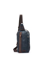 Della Q Della Q - Maker's Mini Messenger - Dark Blue Grey