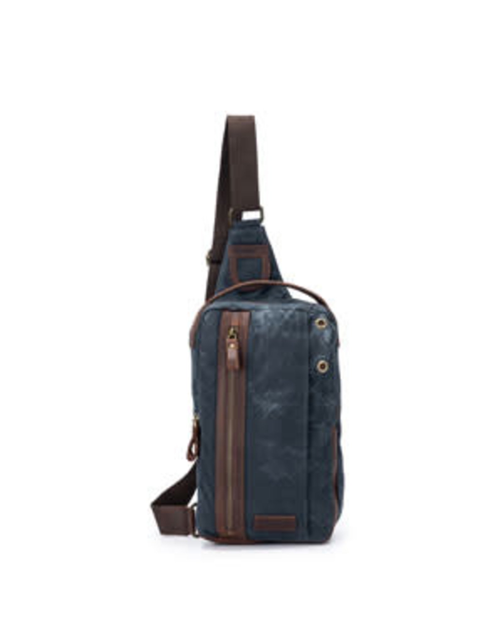 Della Q Della Q - Maker's Mini Messenger - Dark Blue Grey