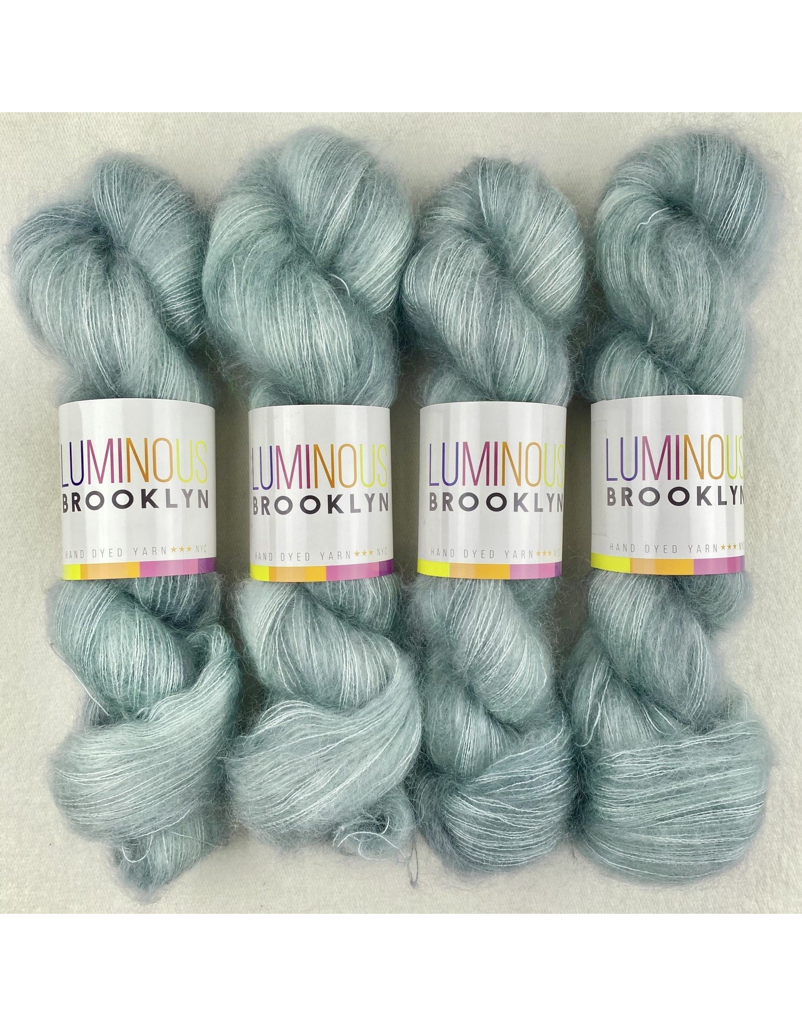 Luminous Brooklyn Ice Storm - Shining Silk Mohair - Luminous Brooklyn