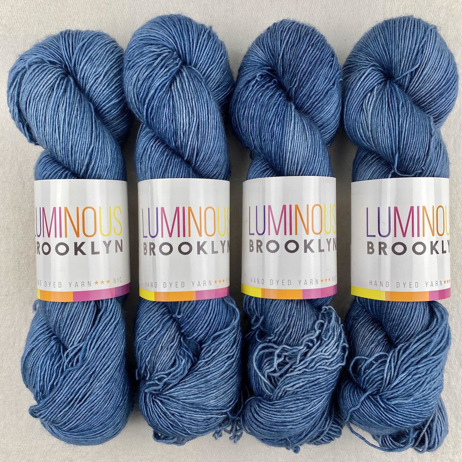 Cambridge Blue - Lustrous Chunky - Luminous Brooklyn - Argyle Yarn Shop