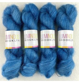 Luminous Brooklyn Cambridge Blue - Shining Silk Mohair - Luminous Brooklyn