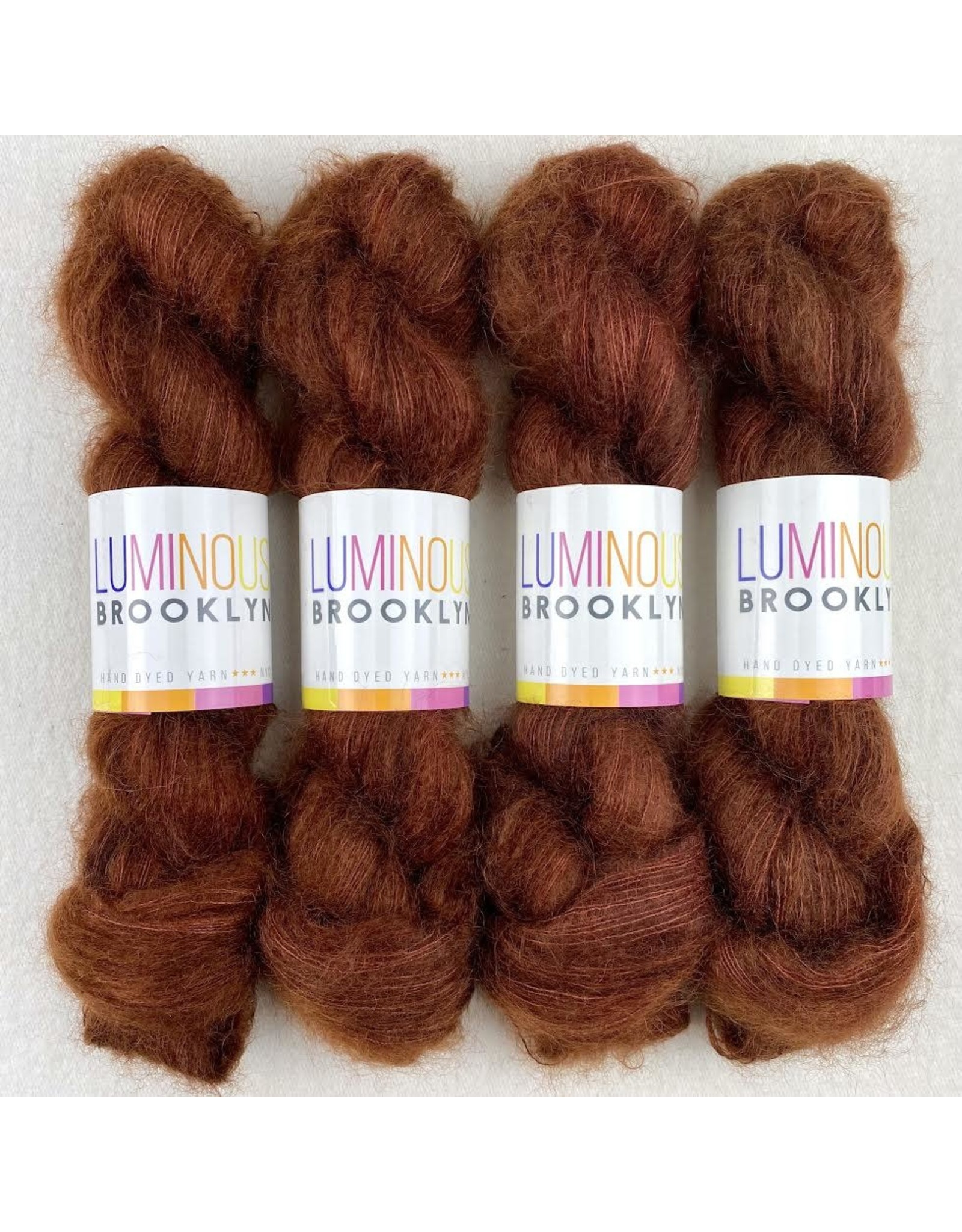 Luminous Brooklyn Manzanita - Shining Silk Mohair - Luminous Brooklyn