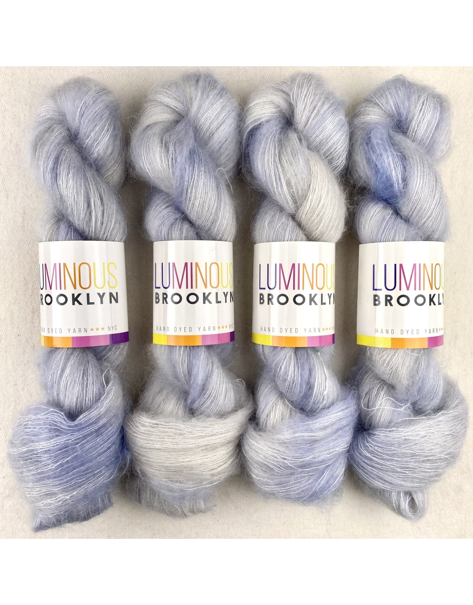 Luminous Brooklyn Lavender Fields - Shining Silk Mohair - Luminous Brooklyn