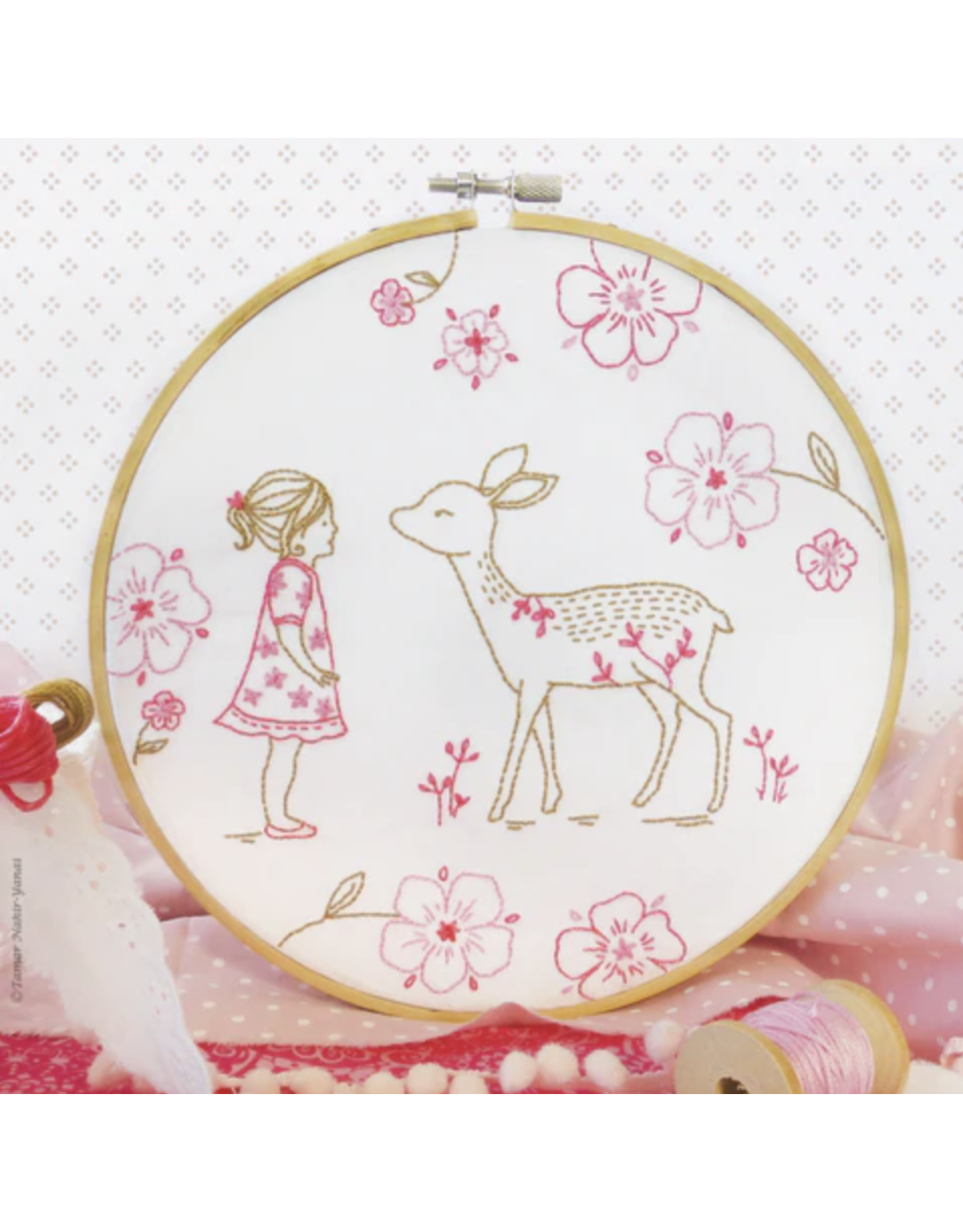 Tamar Nahir Yanai Bambi Girl - 8" Embroidery Kit
