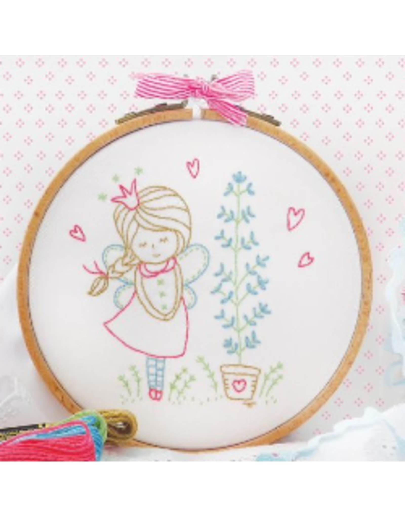 Tamar Nahir Yanai Shy Fairy - 6" Embroidery Kit