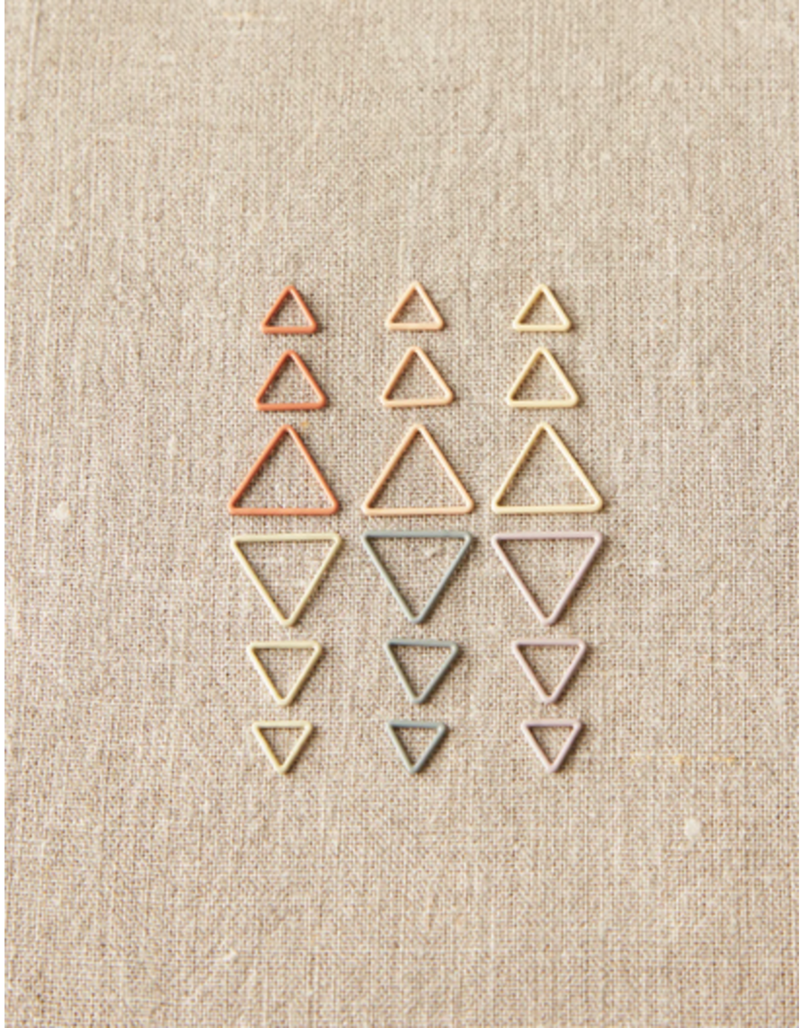 Triangle Stitch Markers - Earth Tones by Cocoknits