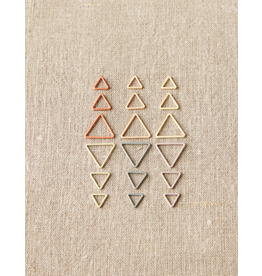Triangle Stitch Markers - Earth Tones by Cocoknits