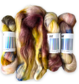 Hedgehog Fibres *Argyle Exclusive* Brisk - Kidsilk Lace - Hedgehog