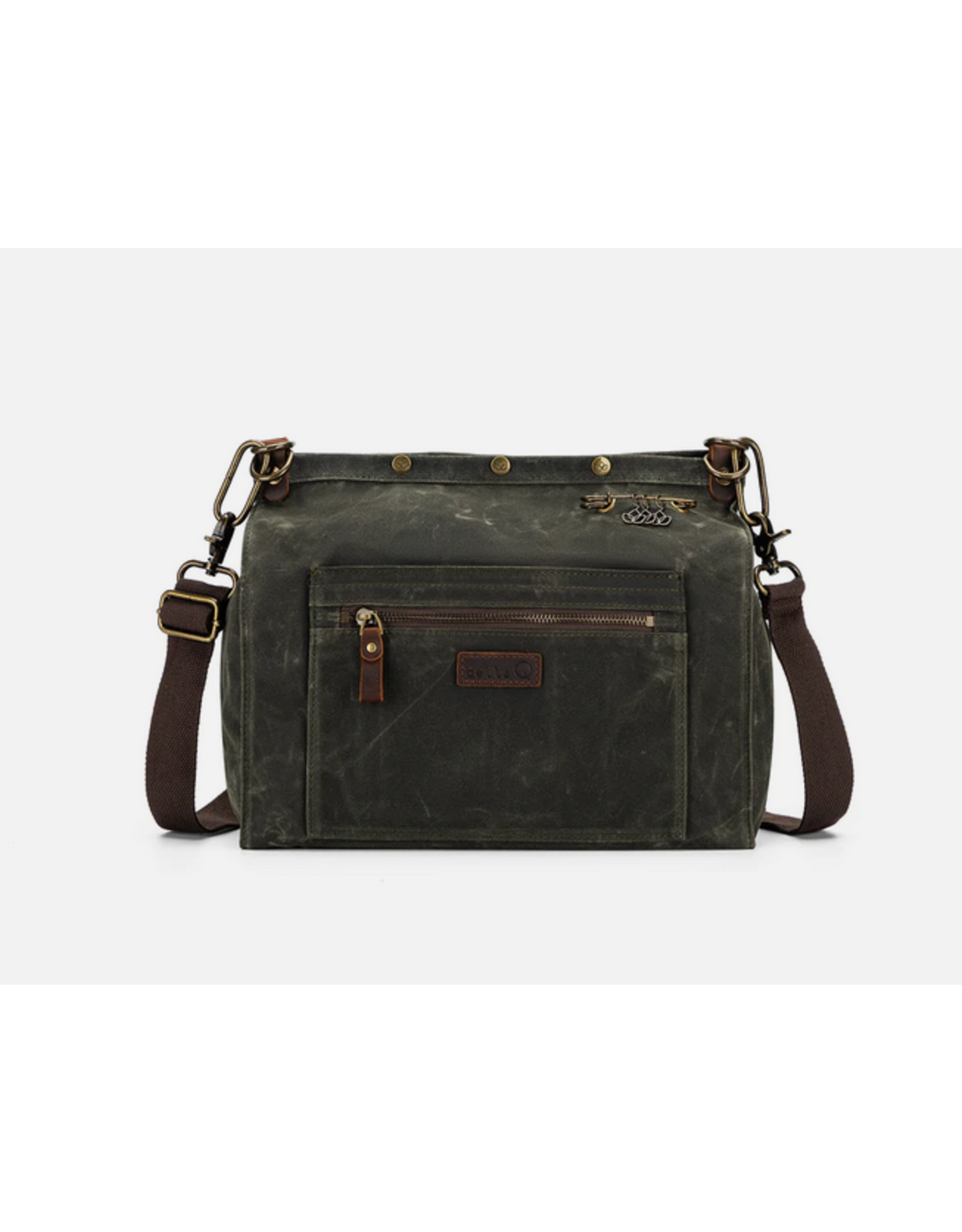 Della Q Della Q - Maker's Canvas Rucksack - Olive