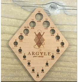 Argyle Diamond Needle Gauge by Katrinkles