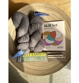 Learn to Knit Kit - Mushroom