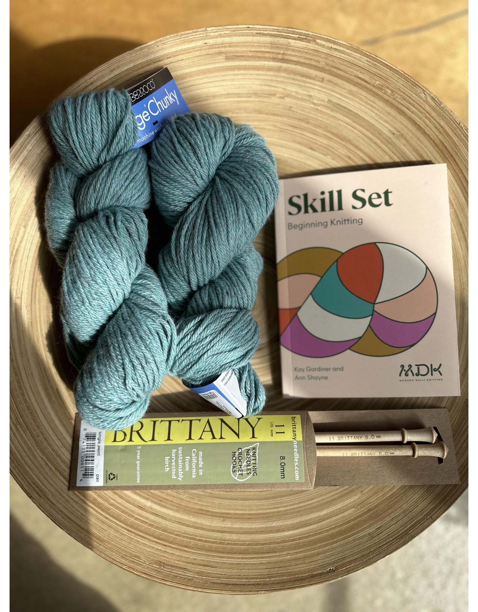 Learn to Knit Kit - Calico