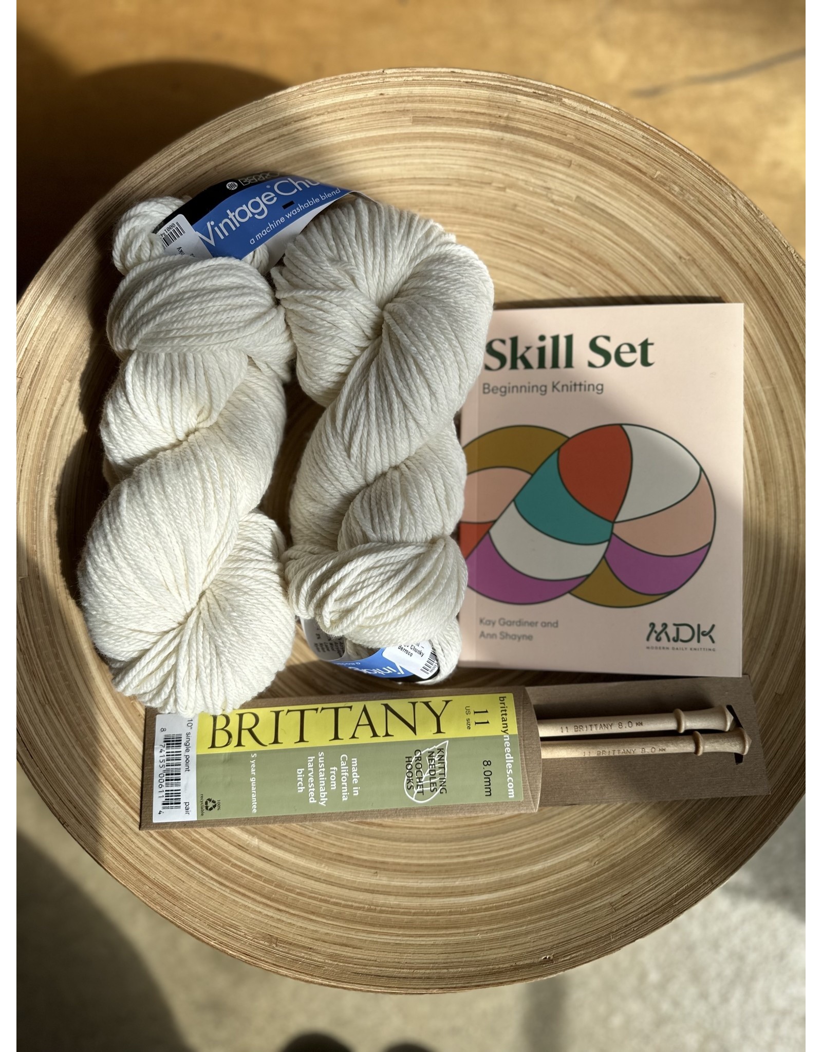 Learn to Knit Kit - Mochi