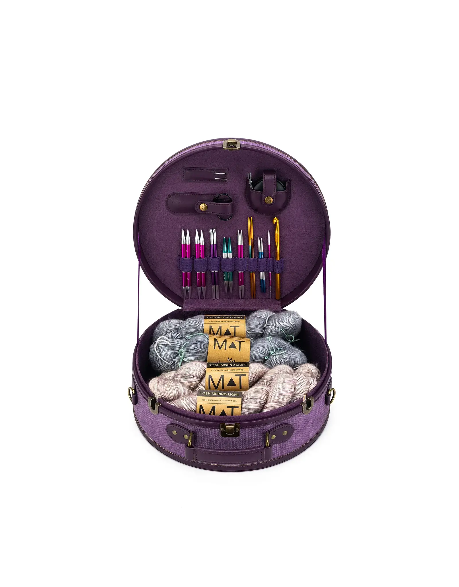 Della Q Della Q - Maker's Hat Box - Indigo