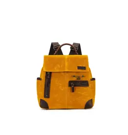 della Q Della Q Maker's Midi Backpack Mustard