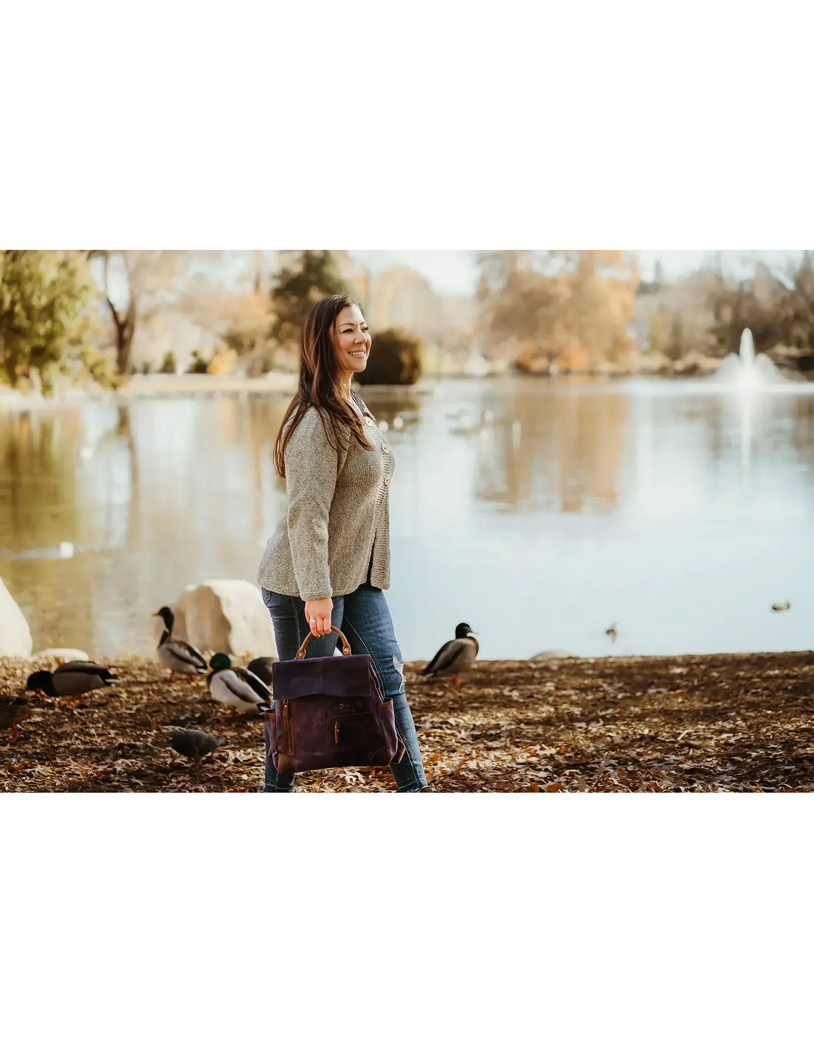 Della Q Della Q - Maker's Midi Backpack - Mustard