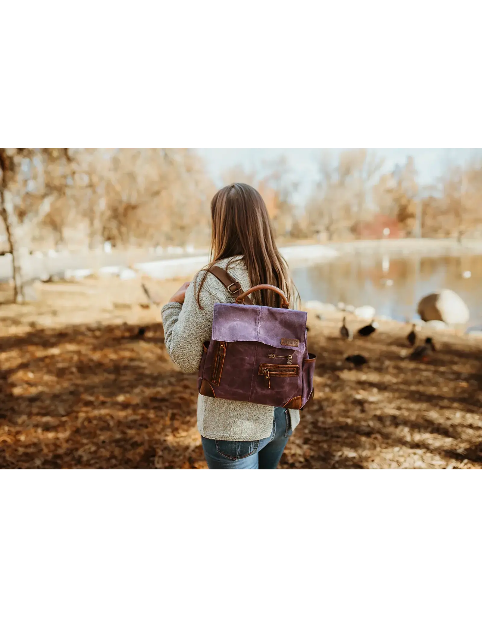 Della Q Della Q - Maker's Midi Backpack - Mustard
