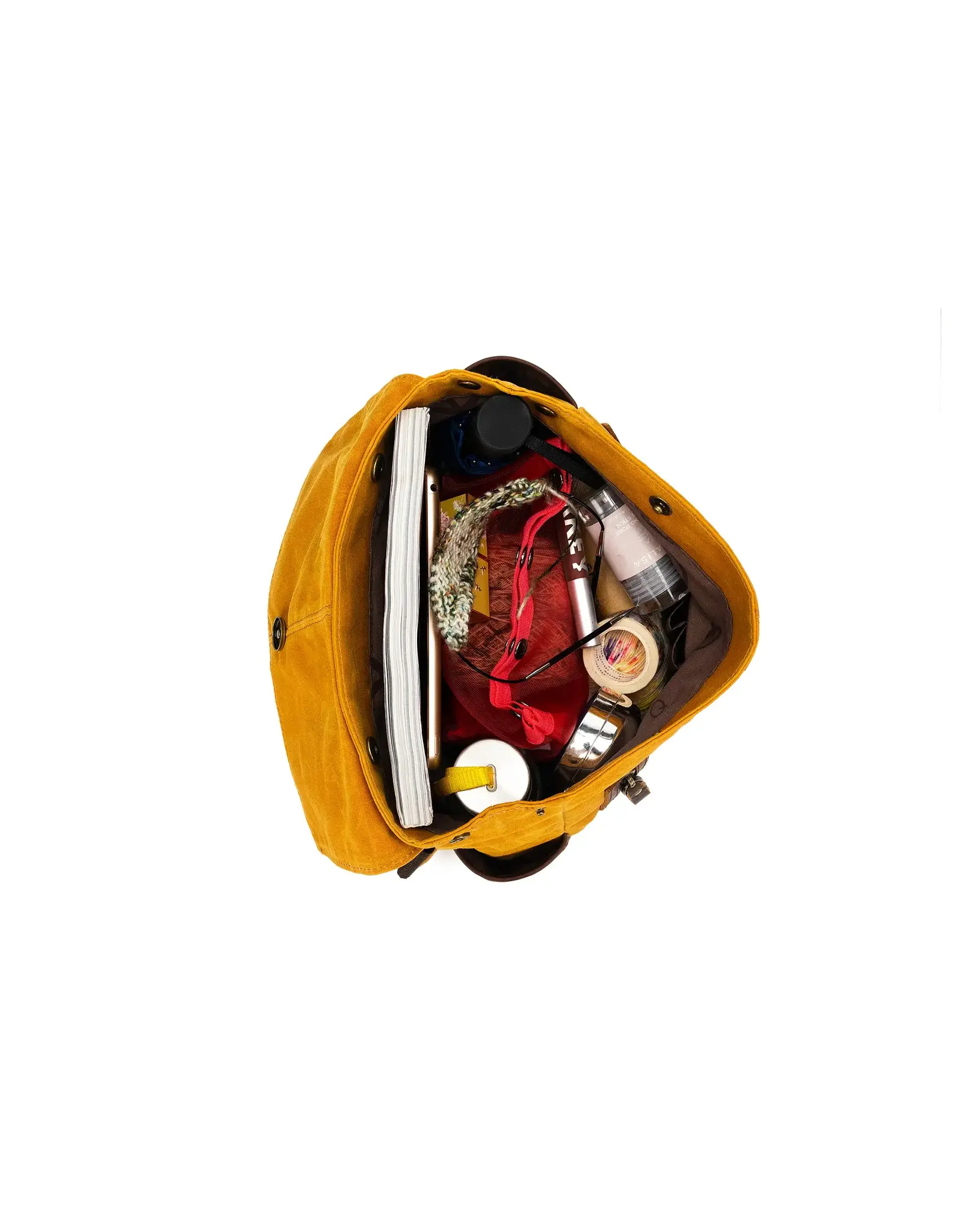 Della Q Della Q - Maker's Midi Backpack - Mustard