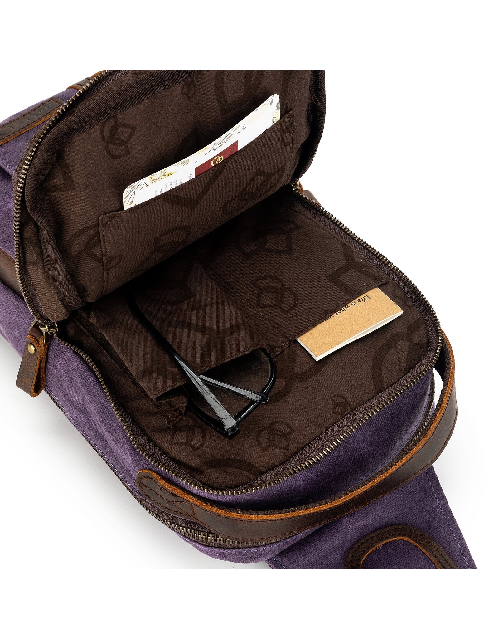Della Q Della Q - Maker's Mini Messenger - Purple