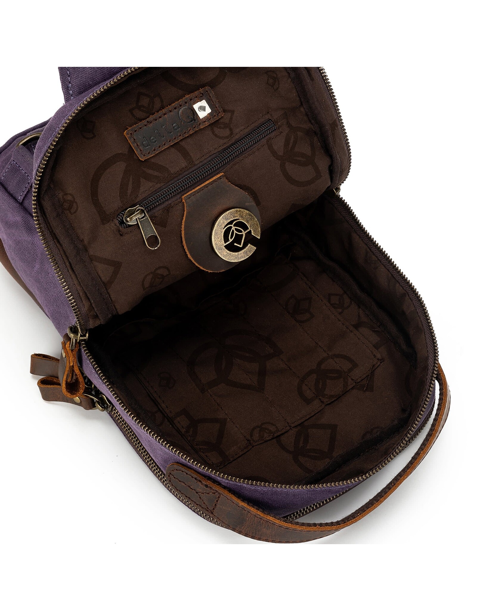 Della Q Della Q - Maker's Mini Messenger - Purple