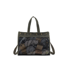 della Q Della Q Maker's Mesh Tote Olive