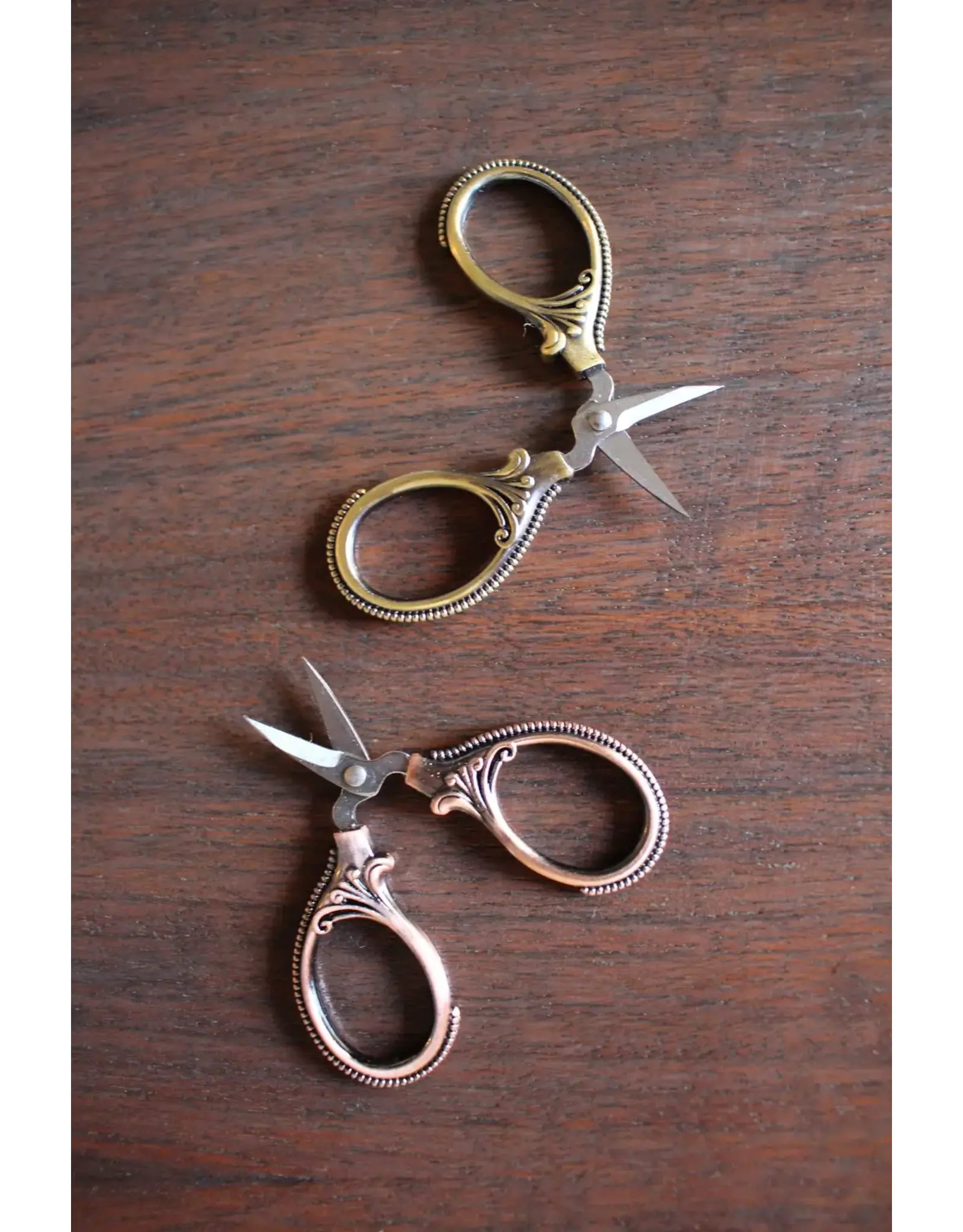 NNK Press Mini Embroidery Scissors - Antique Copper - NNK Press