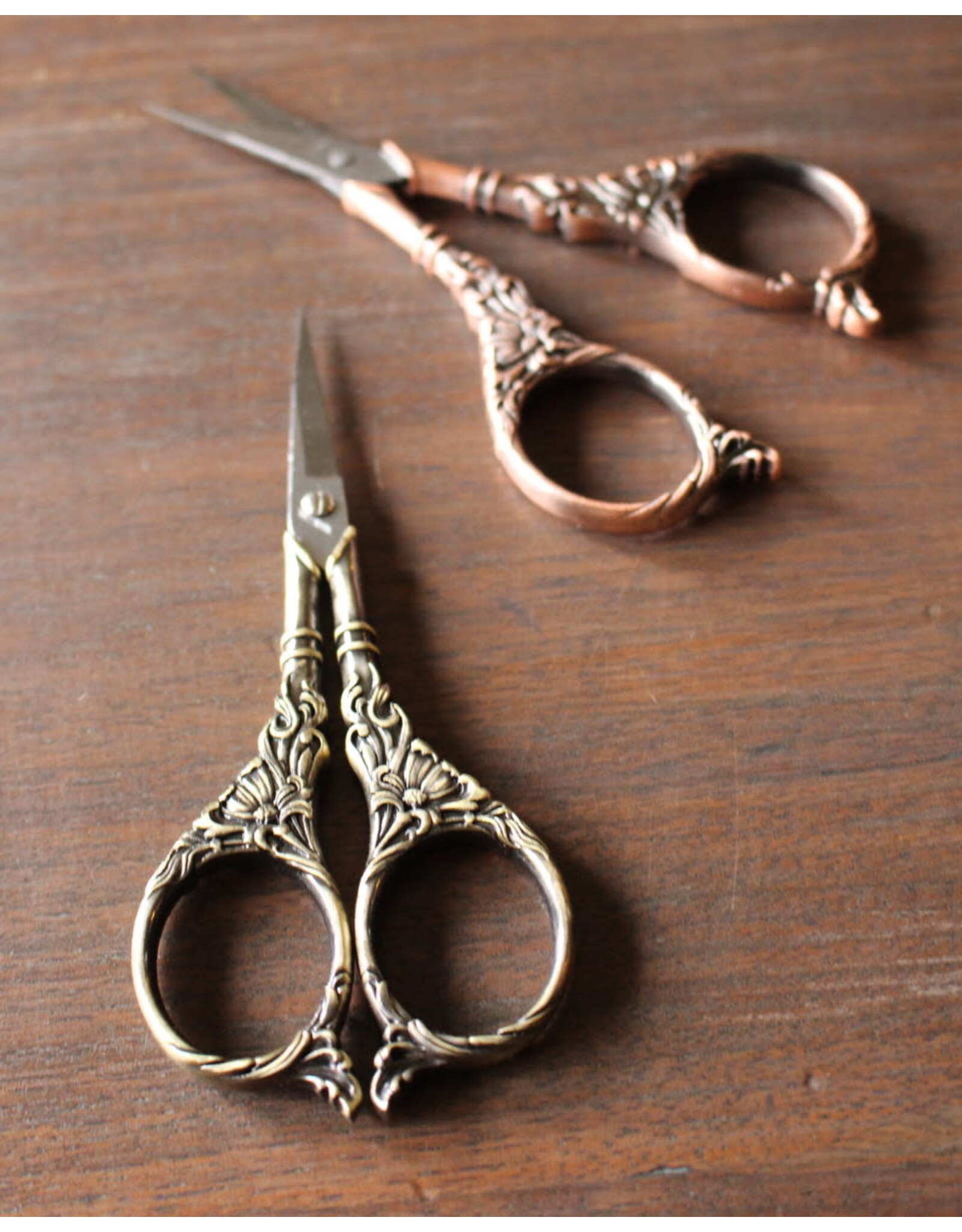 NNK Press Botanical Garden Scissors - Antique Copper - NNK Press