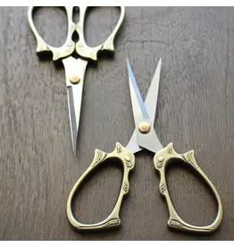 NNK Press Squirrel Scissors - Antique Gold - NNK Press