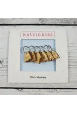 Stitch Markers - Assorted Sweater Wood Ring set by Katrinkles