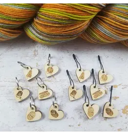 Stitch Markers - Woodland Pin set by Katrinkles
