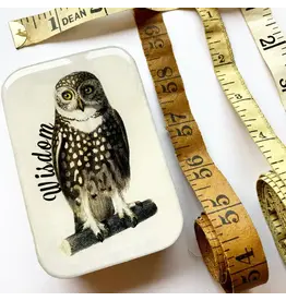 Firefly Notes Wise Owl Notions Tin - Large - Firefly Notes