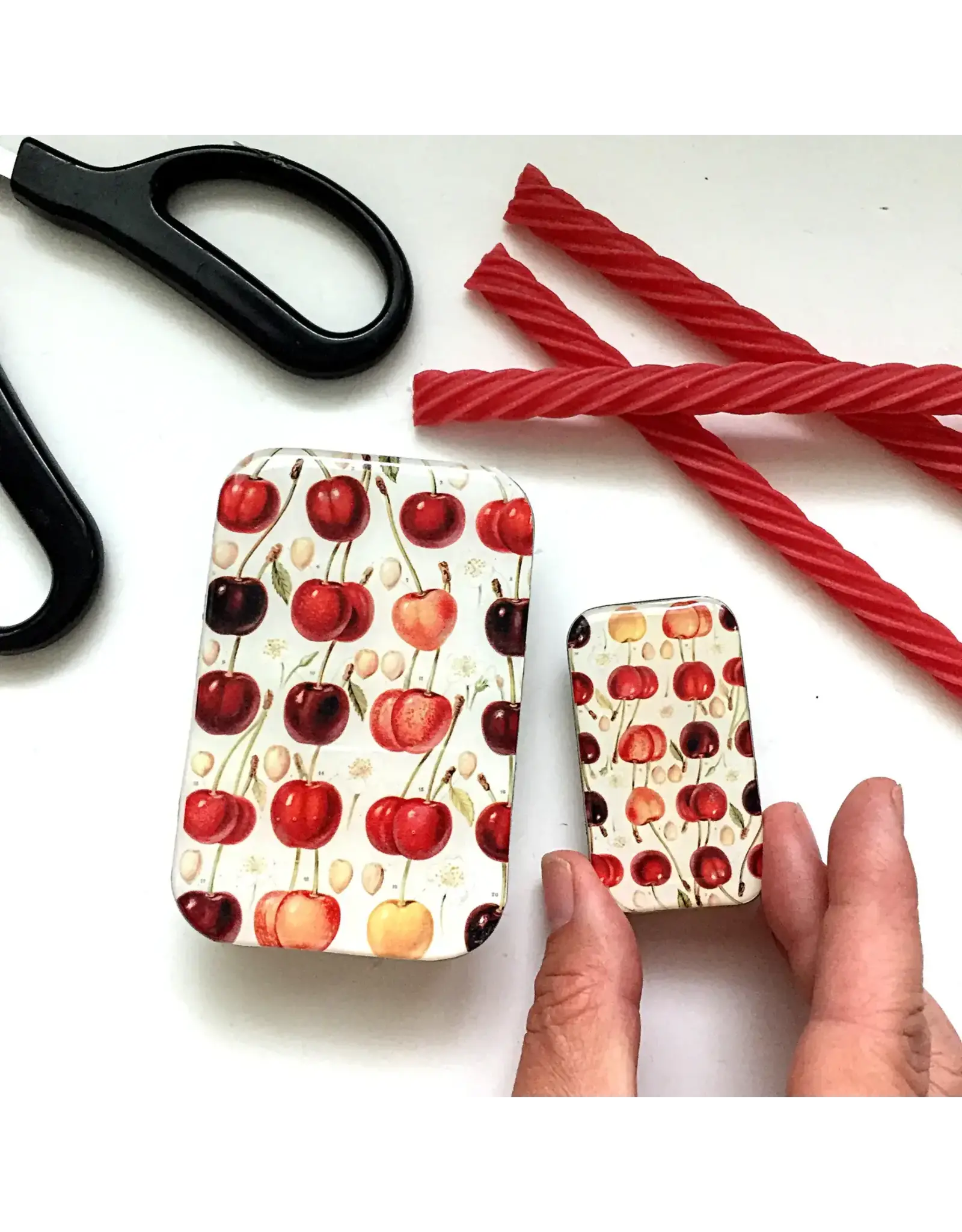 Cherry notions tin - Large - Firefly Notes Tins