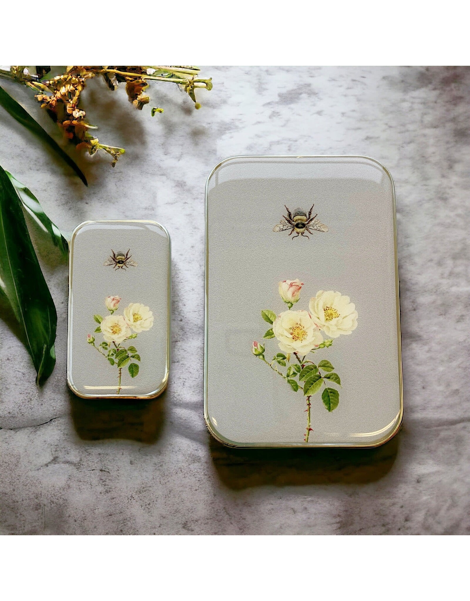 Firefly Notes Bee and Rose notions tin - Small - Firefly Notes Tins