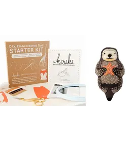 Kiriki Press Badger - Embroidery Starter Kit - Kiriki Press