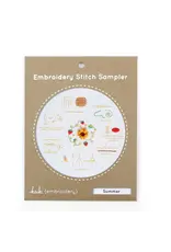 Kiriki Press Embroidery Stitch Sampler - Summer - Kiriki Press